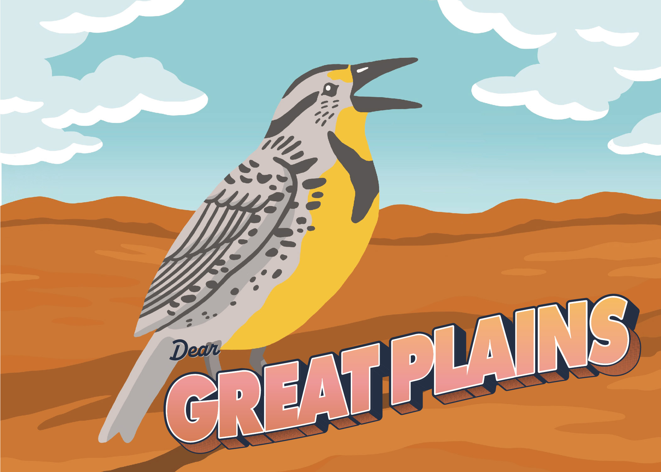 Great Plains Postcard
