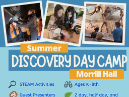 Summer Discovery Day Camps at Morrill Hall