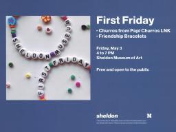 Sheldon Museum of Art First Friday Poster