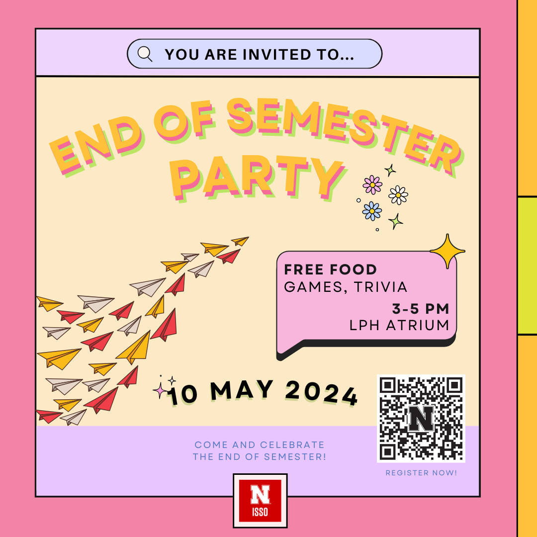 ISSO End of Semester Party