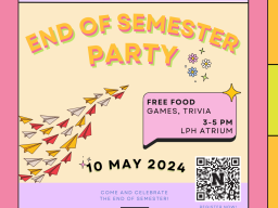 ISSO End of Semester Party