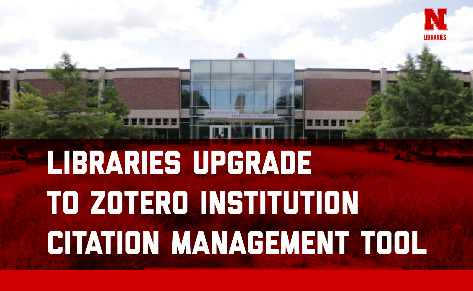 University Libraries is providing an institutional storage license for Zotero, a powerful reference management system.