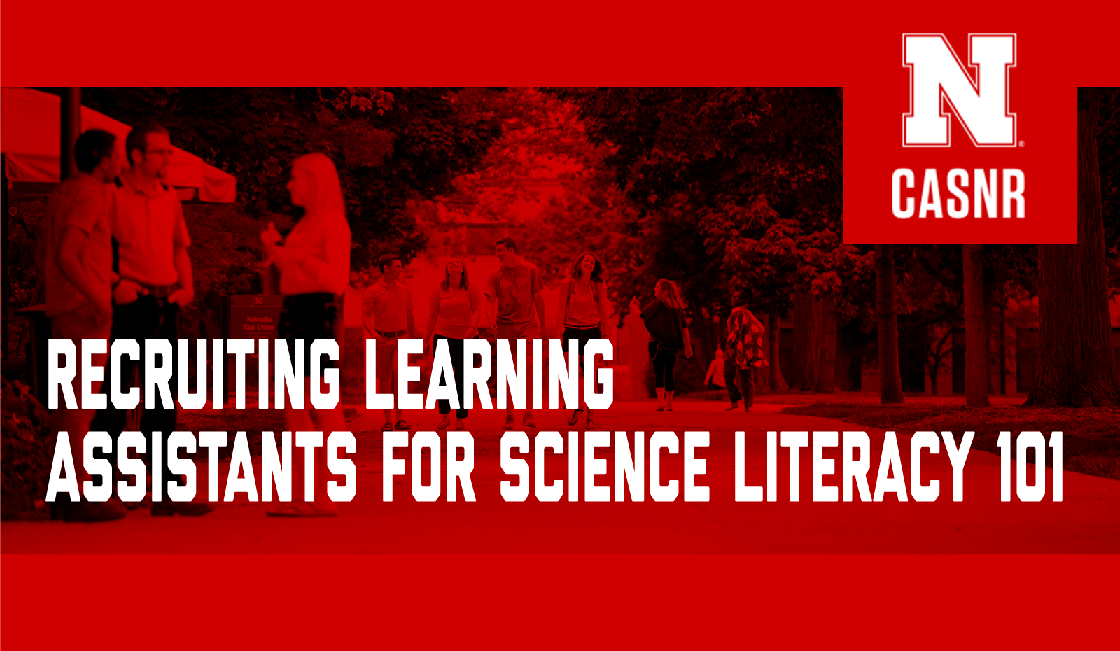Recruiting Learning Assistants for Science Literacy 101