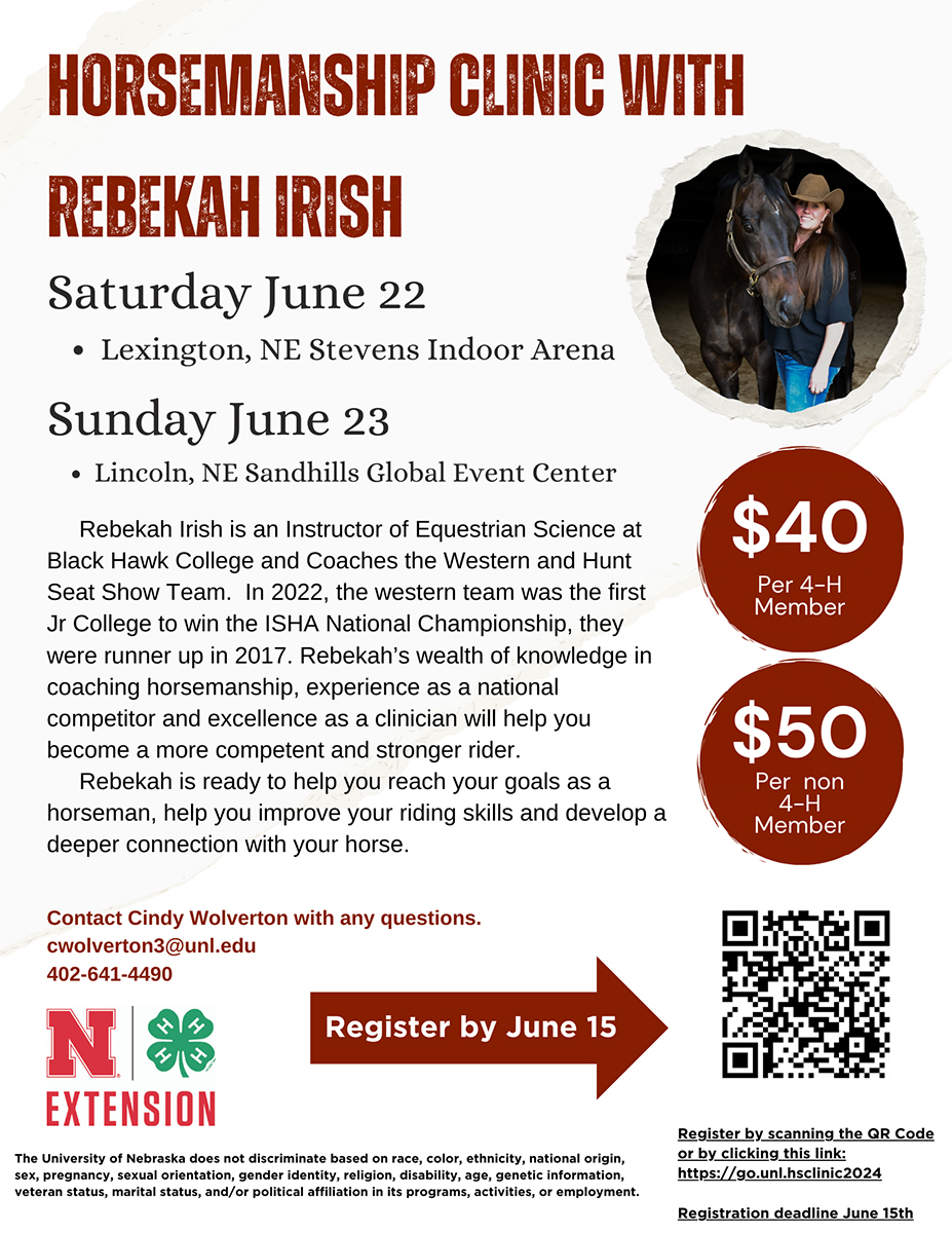 Horsemanship Clinic with Rebekah Irish