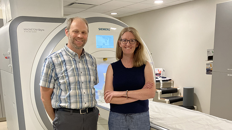 Joseph Dauer and Carrie Clark, Nebraska professors, are studying MRI brain scans to discover how to improve science education for college students.