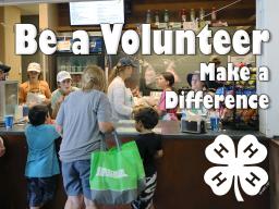 Be a volunteer
