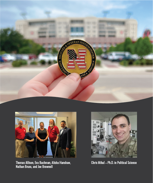 Office of Graduate Studies Recognized with Military Challenge Coin