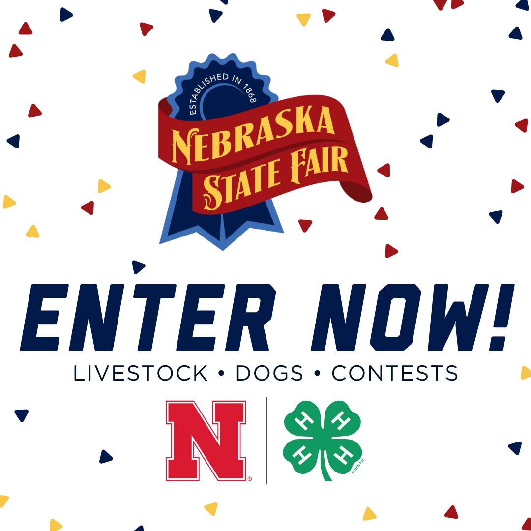 4 H At Nebraska State Fair Register By Aug 10 Announce University