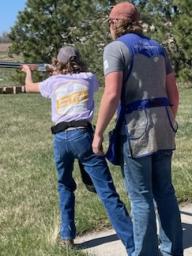 Teaching safe firearms handling to youth.