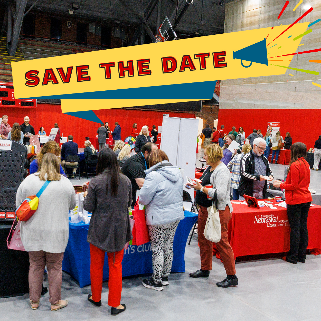 University Employees visiting vendors at the Employee wellness and community resource fair