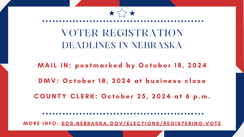 Voter Registration Deadlines