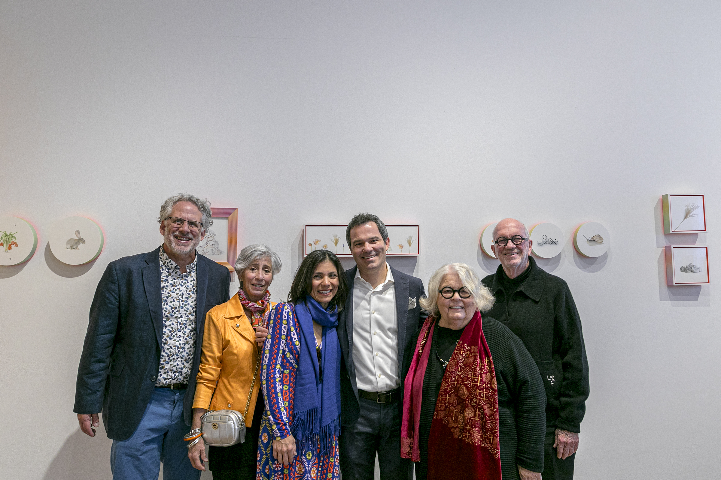 Left to right:  Andy and Virginia Belser, Dayana Corredor and Francisco Souto, and Karen and Robert Duncan at the opening of “Personal Structures” as part of the Venice Biennale. Photo by ReportArch|Andrea Ferro Photography.