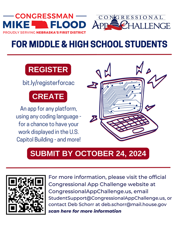 Congressional App Challenge Flyer