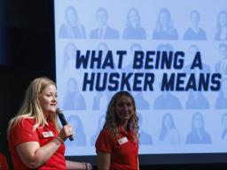 2024 NSE Leaders integrated the Husker Student POWER framework into presentations at New Student Enrollment