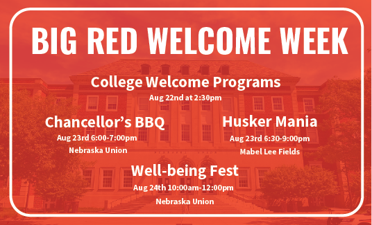 4 Can't-Miss Big Red Welcome Events