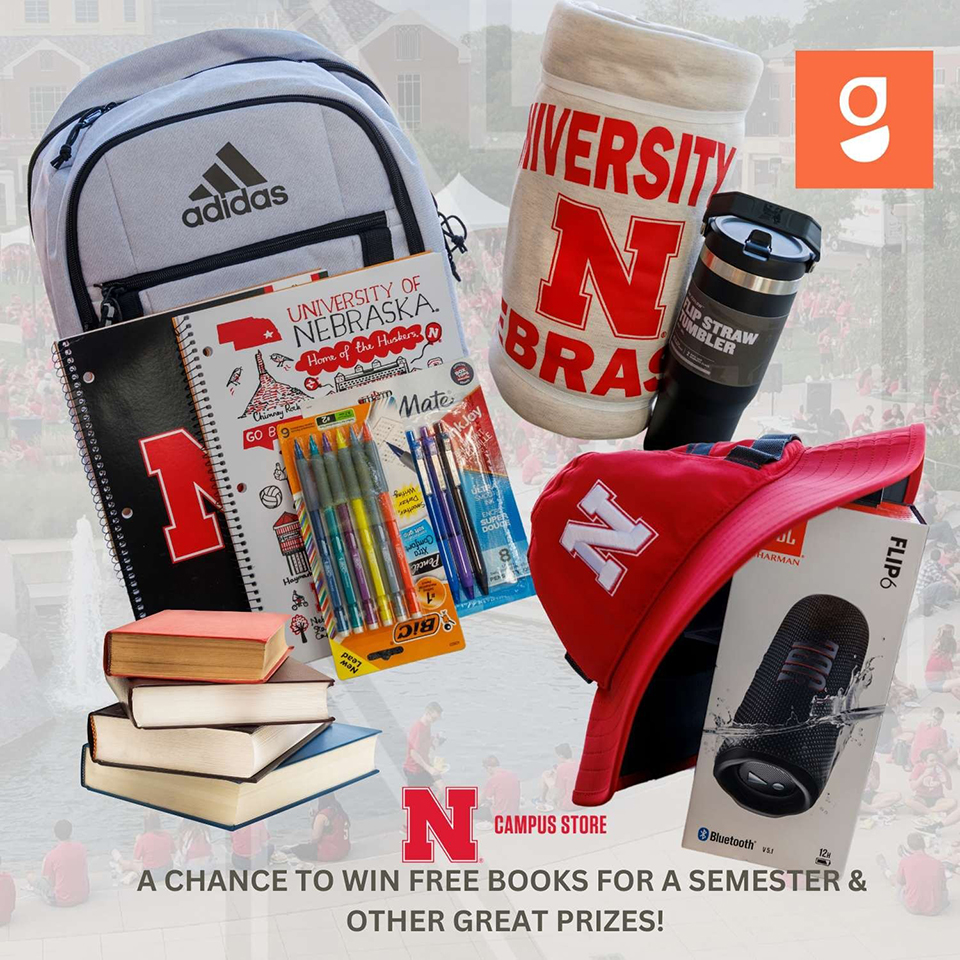 Husker Student POWER Challenge: Win free books and more prizes. 