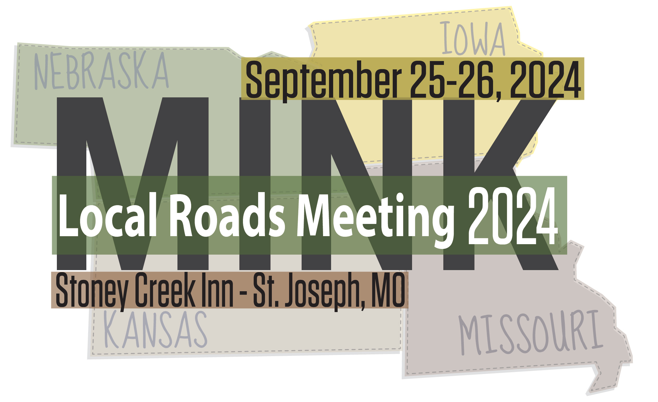 Come to MINK in St. Joseph, MO for two great days of local roads conversations.