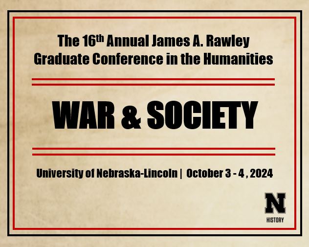 The 16th Annual Rawley Conference will be held in the Nebraska City Campus Union on October 3 and 4, 2024.