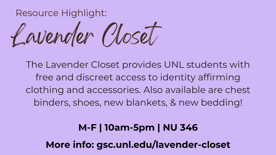 Resource Highlight: Lavender Closet