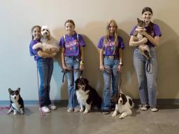 4 on the Floor dog 4-H club at the 2023 Nebraska State Fair