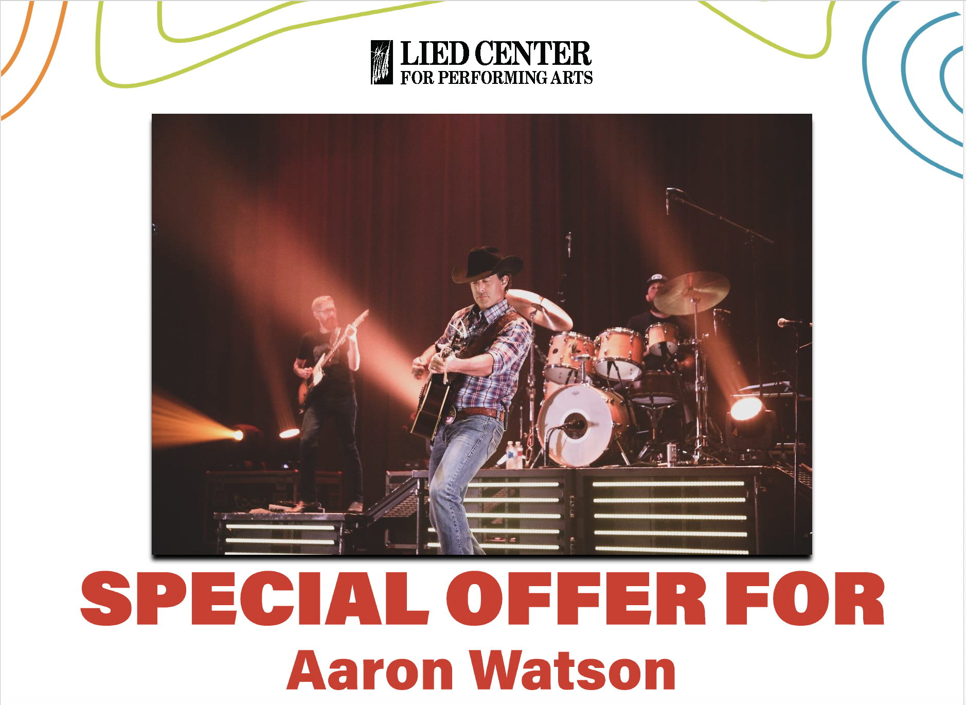 Aaron Watson Postponed