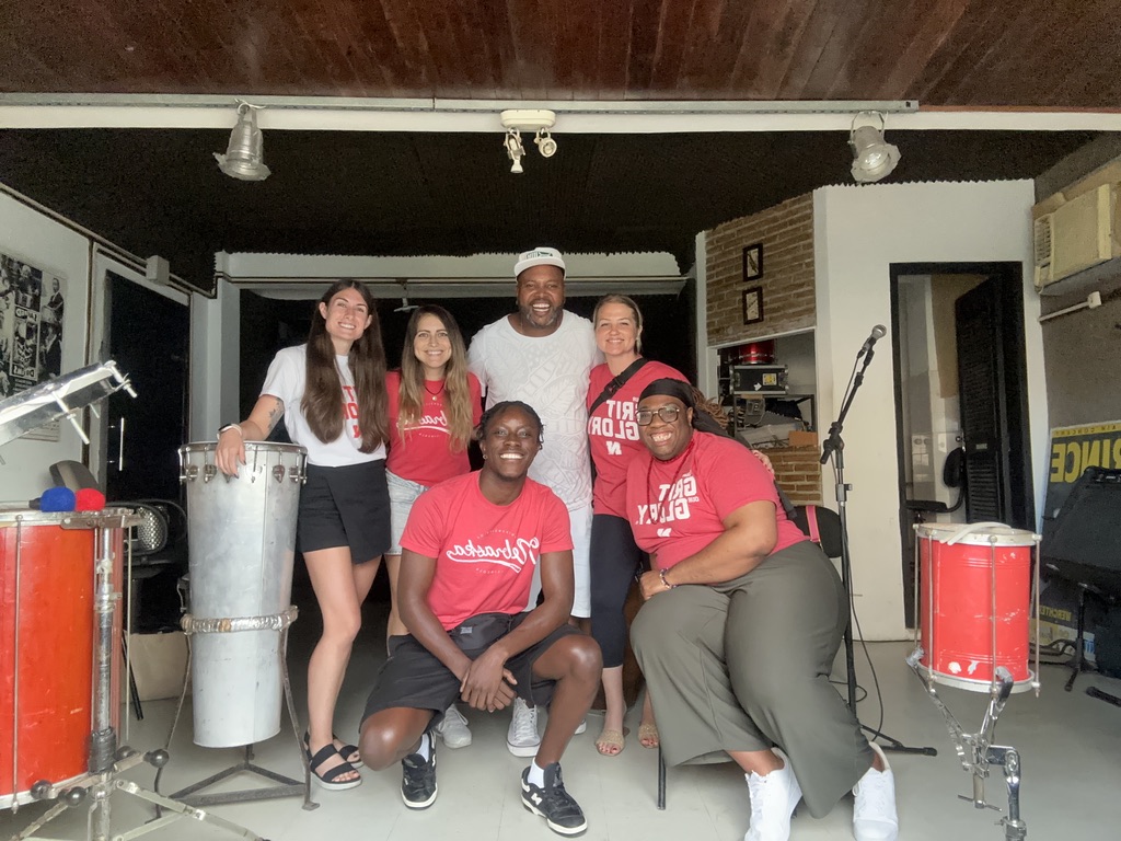 Julius Owusu Afriyie in Salvador de Bahia, Brazil with CEHS 