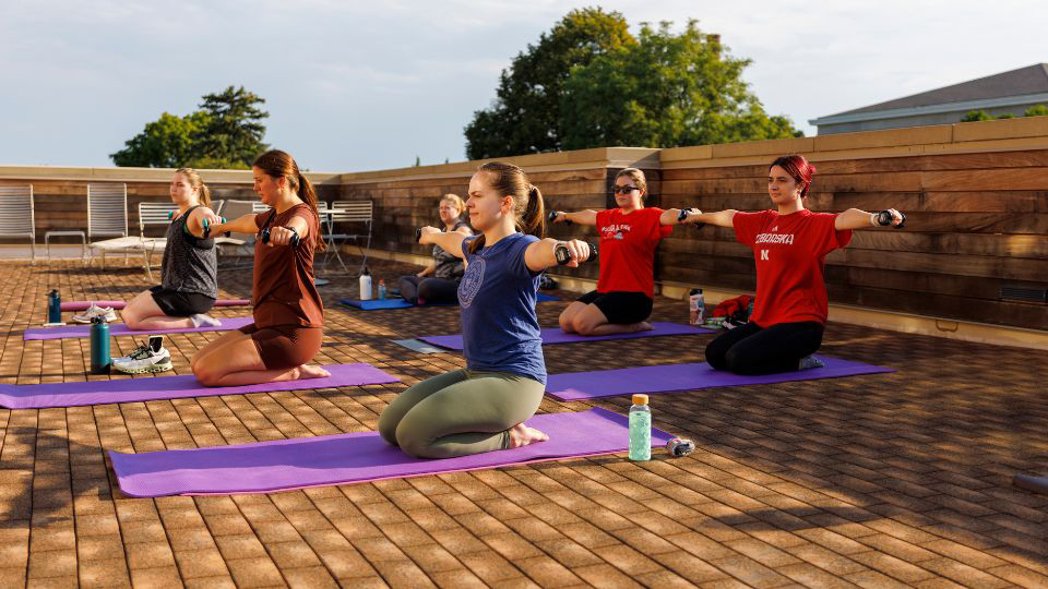 Classes are held at both the Campus Rec Center and the Rec & Wellness Center.