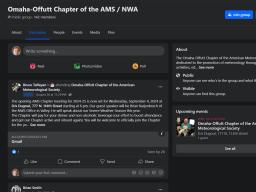 Omaha-Offutt Chapter of the AMS/NWA Meeting