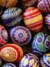 Slavic Easter egg designs.