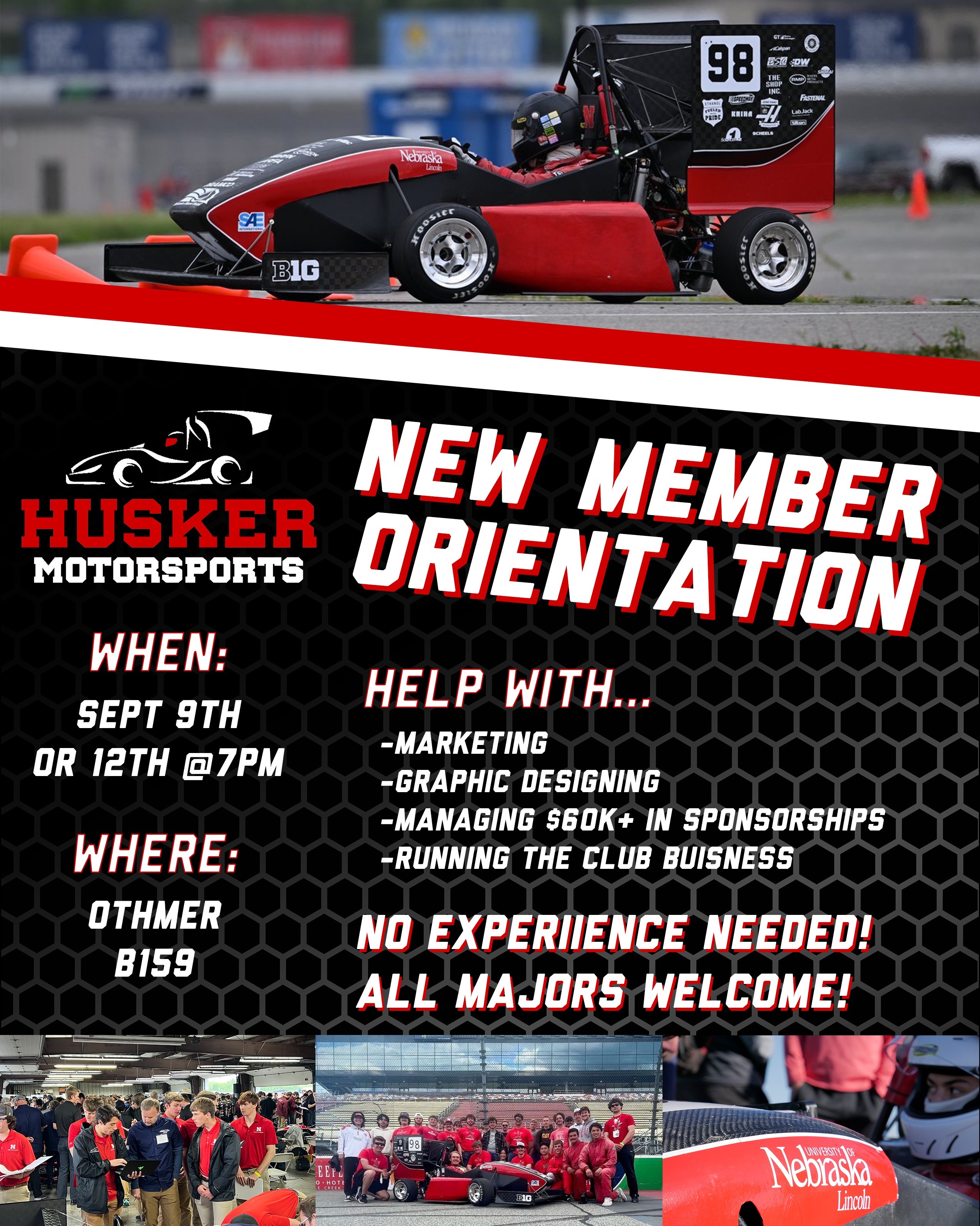 Husker Motorsports New Member Orientation