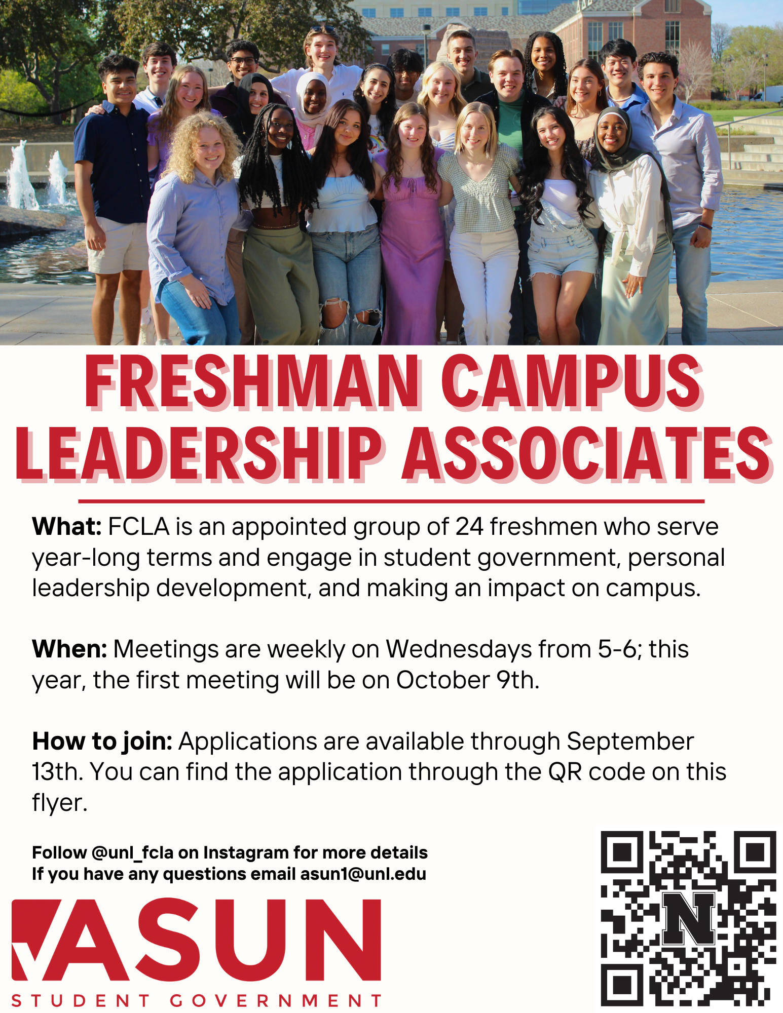 Freshmen Campus Leadership Associates