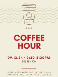 First SEAS Coffee Hour for Fall 2024