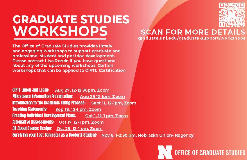 Graduate Studies Workshops