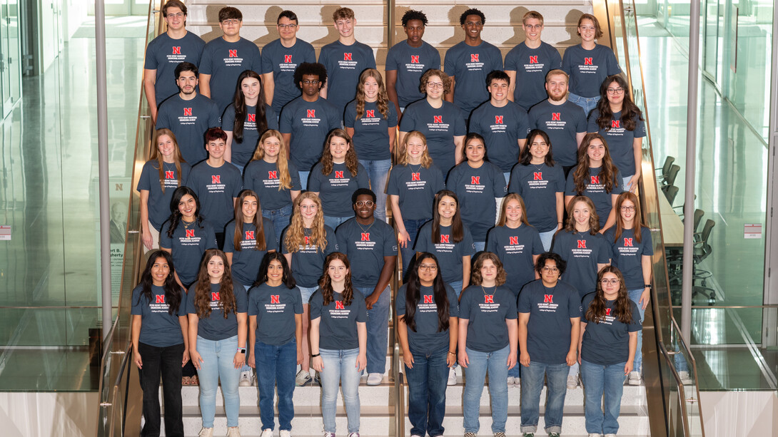 Forty first-year students in the University of Nebraska–Lincoln’s College of Engineering have been chosen for the 2024-25 cohort of the Peter Kiewit Foundation Engineering Academy.