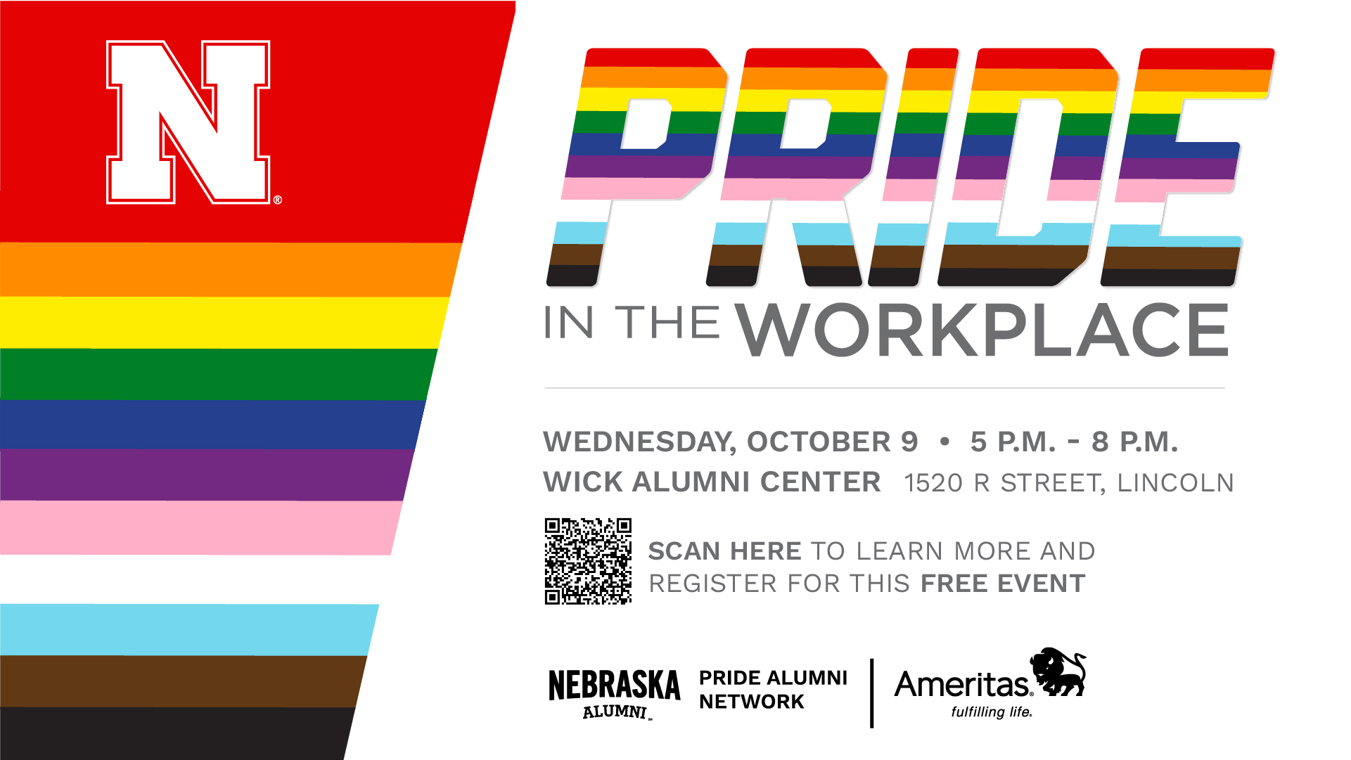 Pride in the Workplace | Wednesday, Oct. 9, 5-8 p.m. | Wick Alumni Center