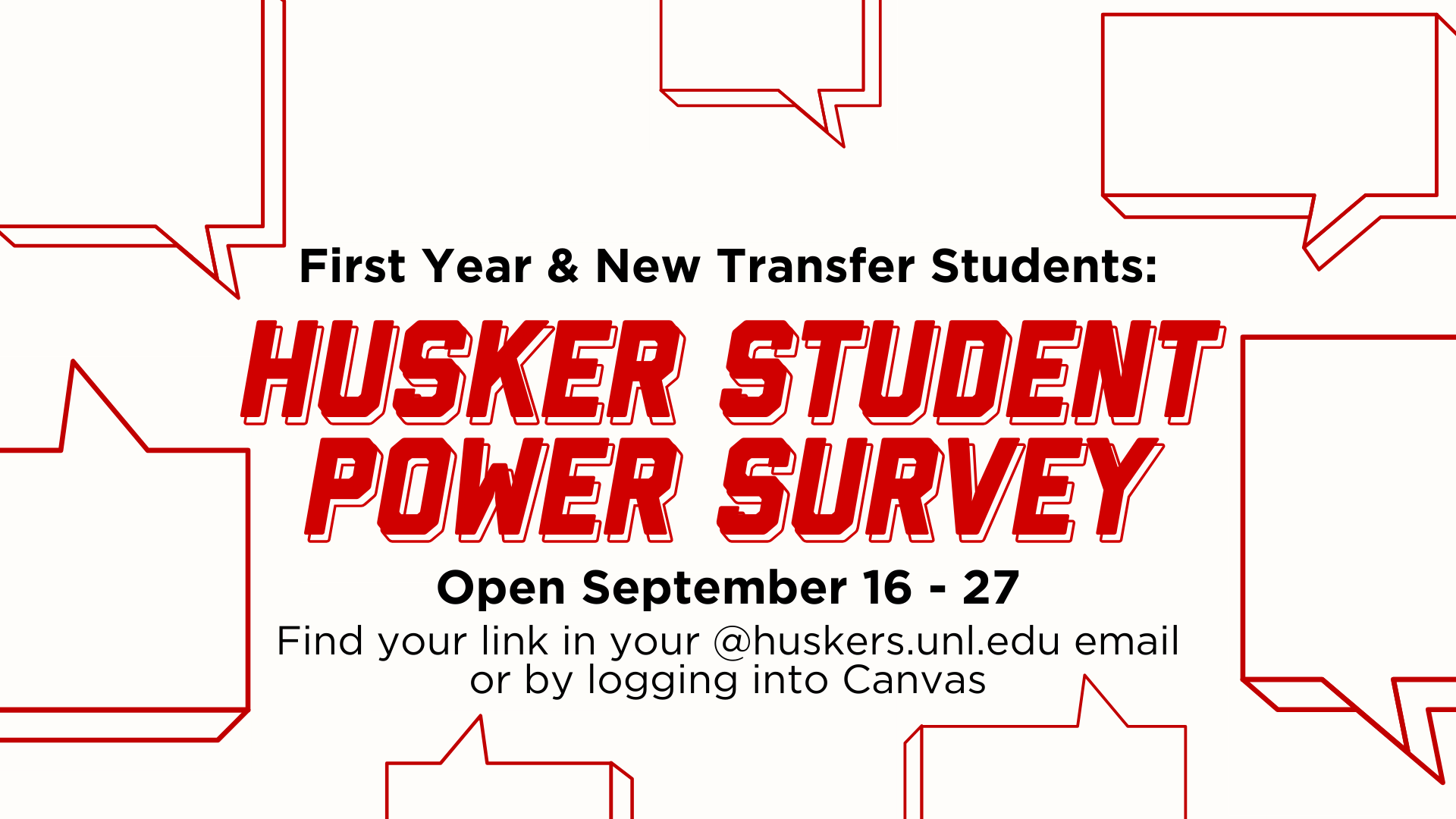 Husker Student Power Survey