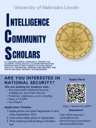 Intelligence Community Scholars