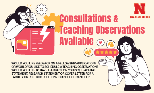 Consultations and Teaching Observations Available