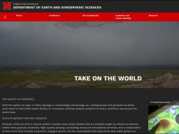 Department of Earth and Atmospheric Sciences