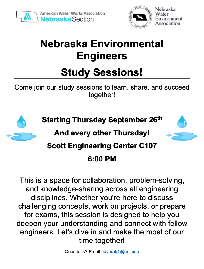 study session flyer