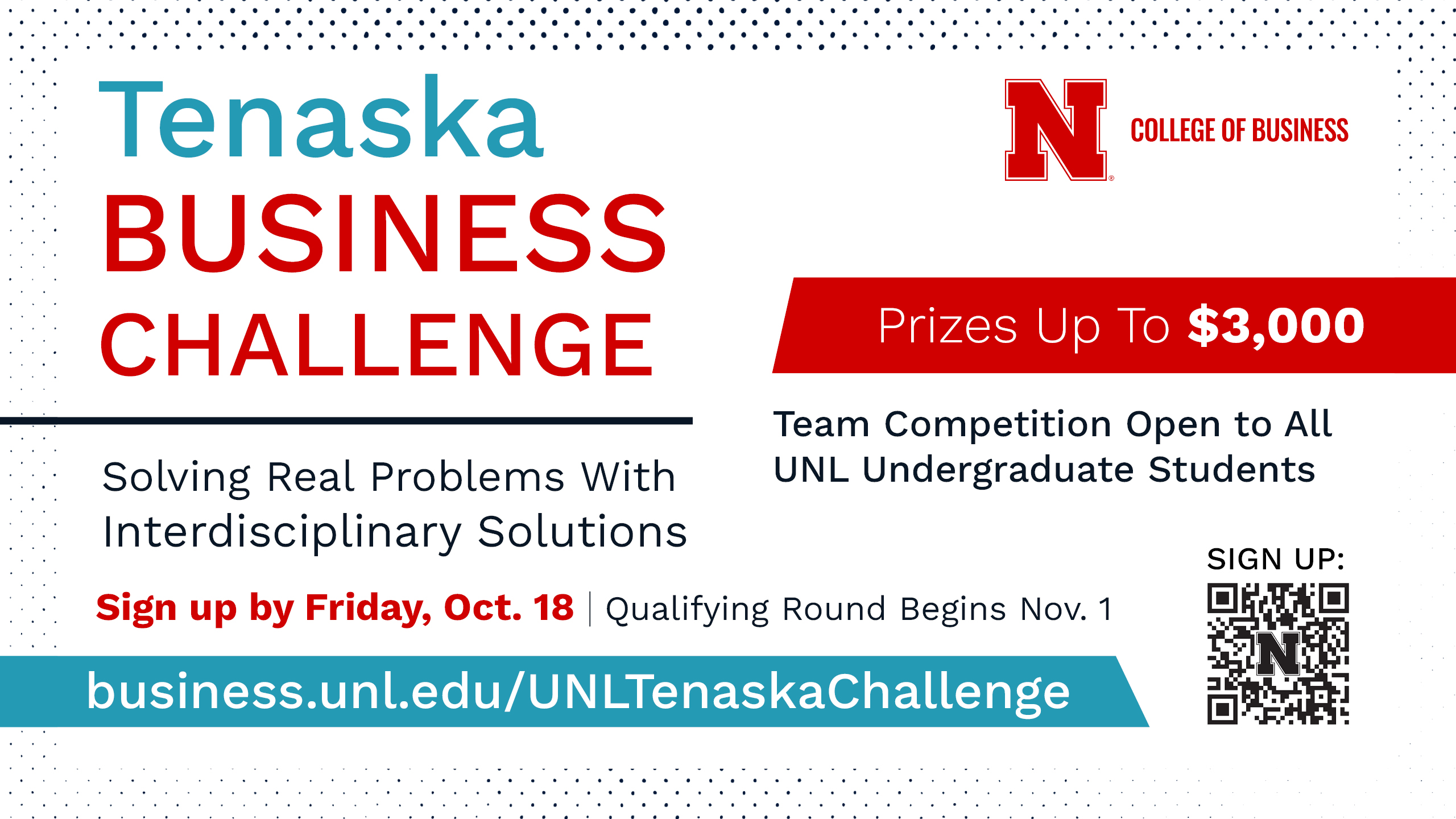 Tenaska Business Challenge | Register by October 18