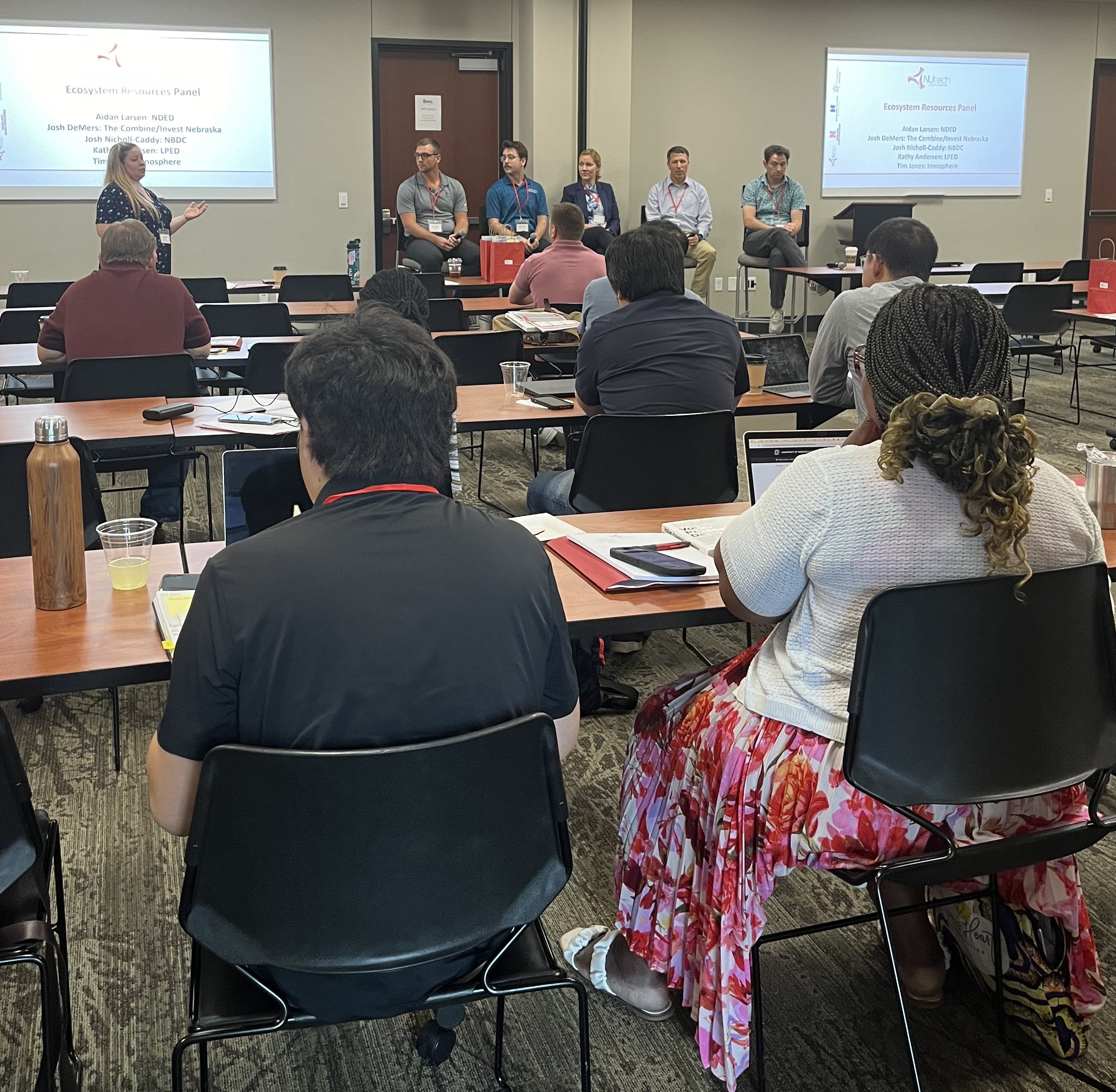 The Ecosystem Resources Panel gave an overview of each organization's resources and then had a Q&A session.