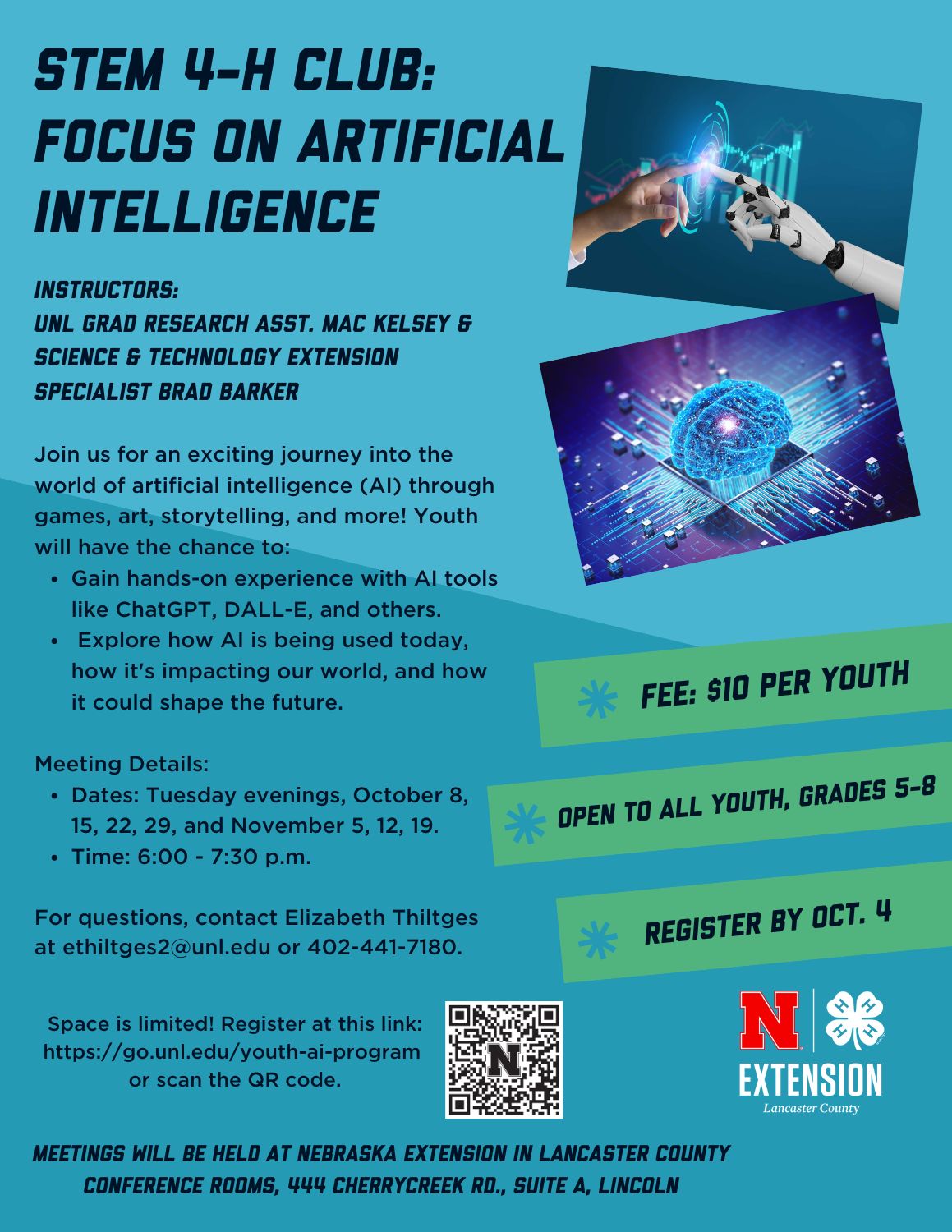 STEM 4-H Club: Focus on Artificial Intelligence