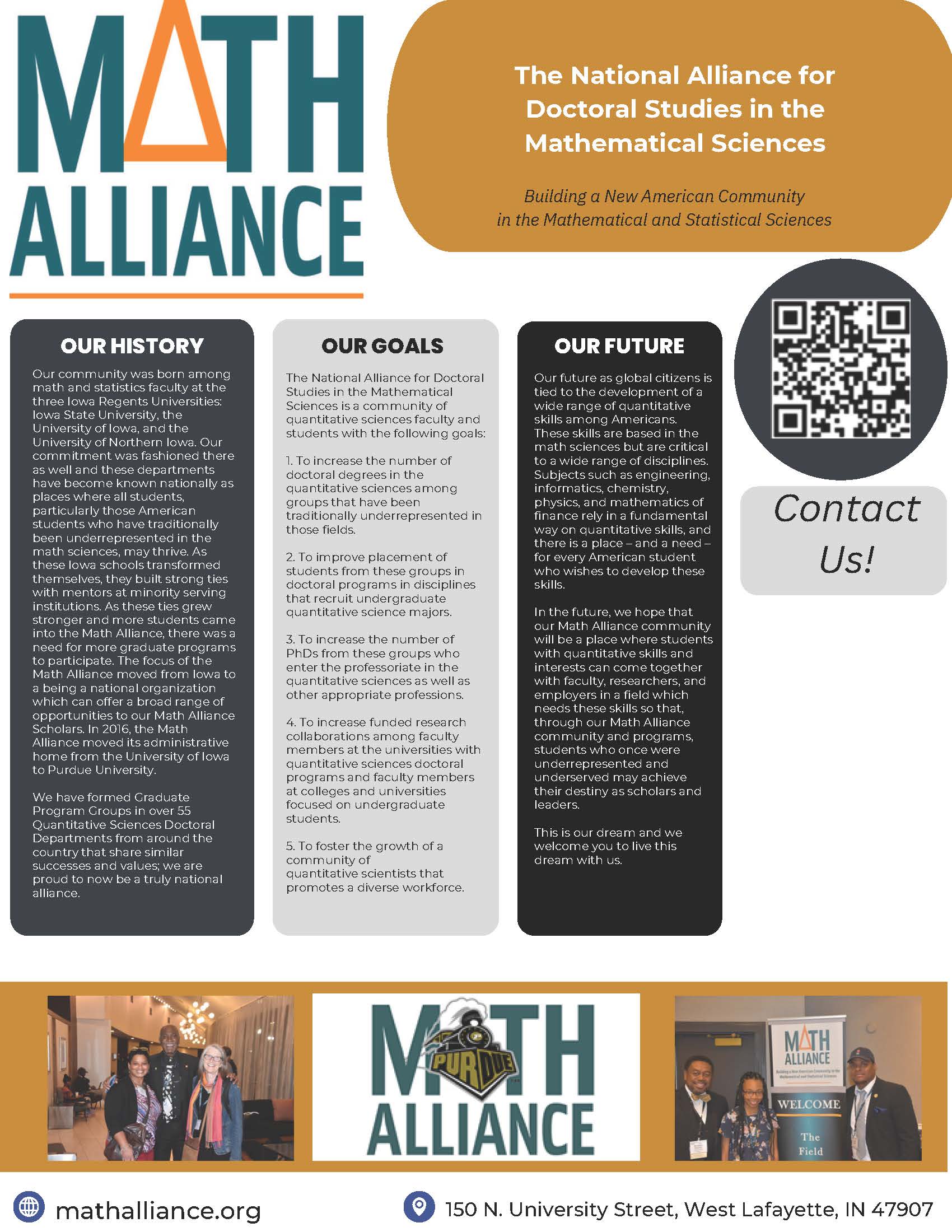 Become a Math Alliance Predoctoral Scholar!