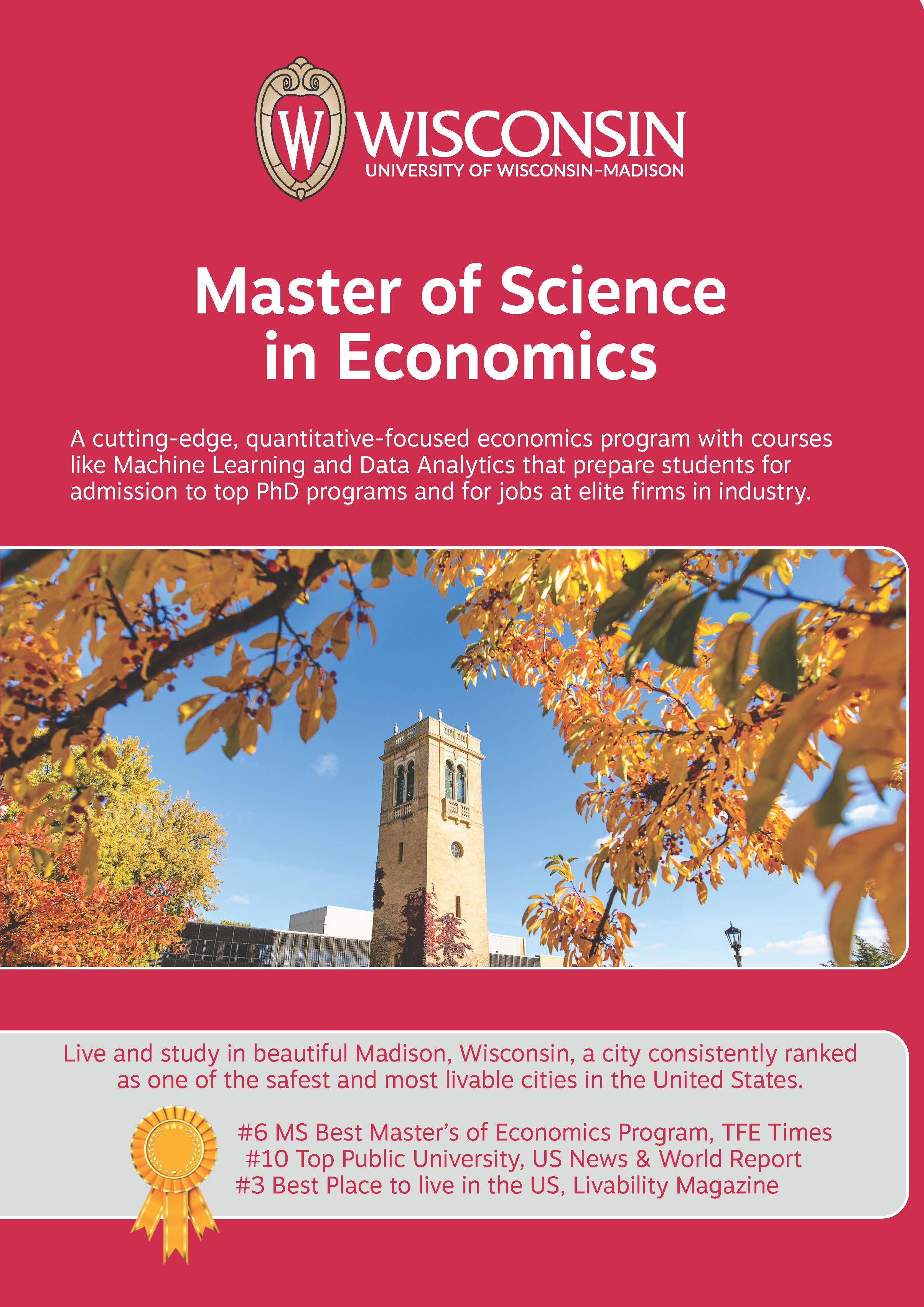 UW-Madison MS Economics and Finance Programs Webinar