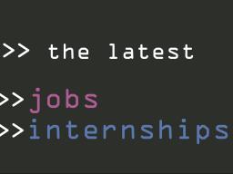 Jobs and Internships