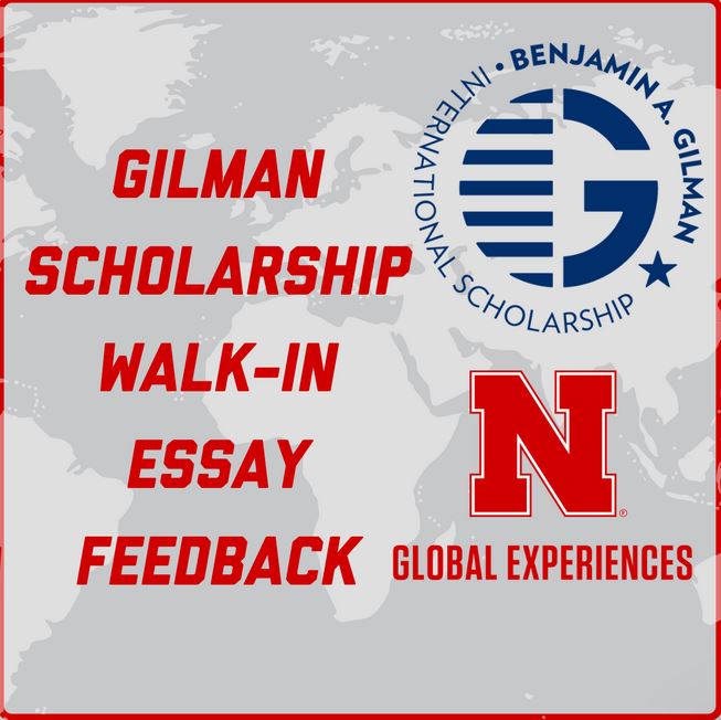 Gilman Scholarship Walk-In Essay Feedback