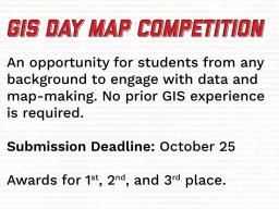 GIS Day Map Competition