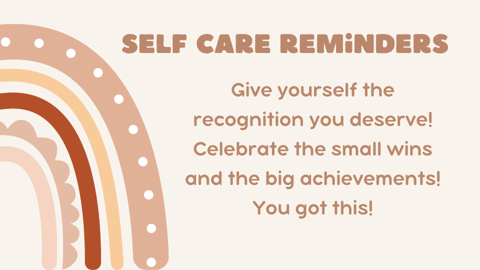 Self Care Reminders