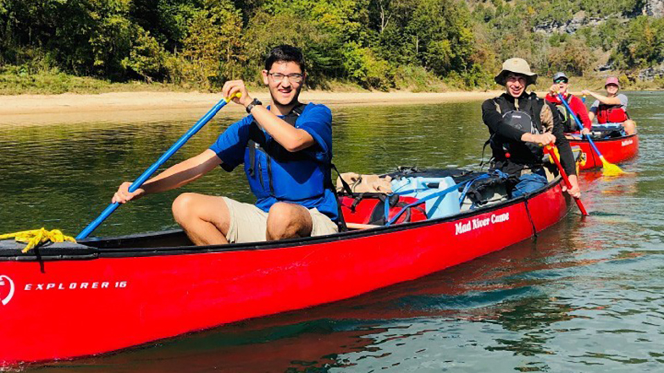 Canoe with Campus Recreation's Outdoor Adventures